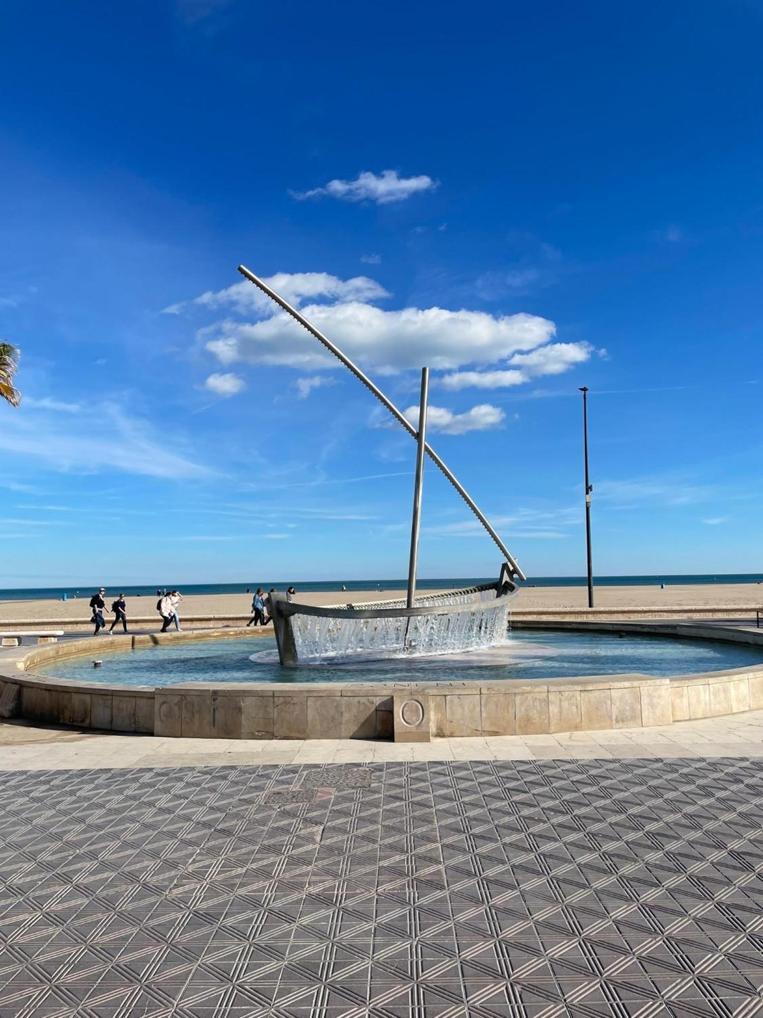 דירות ולנסיה Habitacion Frente A Playa De La Malvarrosa מראה חיצוני תמונה